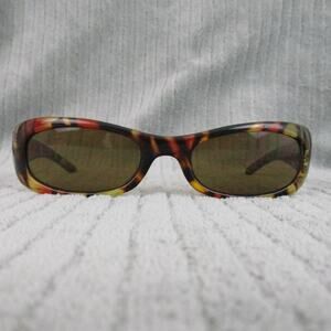 New Divine Eyewear Kali Leopard/Polarized Brown Sunglasses Women's NWT